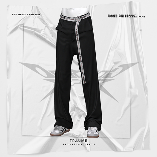 [Traume] Intrusion Pants Black