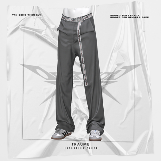 [Traume] Intrusion Pants Grey