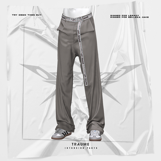 [Traume] Intrusion Pants Cream