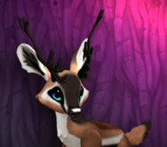 ANTY AURORA MALE REINDEER SIZE 2 FAWN LOG