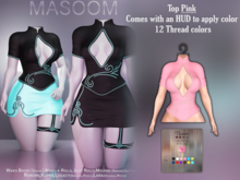 [[ Masoom ]] Serafina Top - Pink