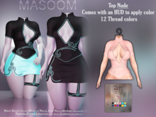 [[ Masoom ]] Serafina Top - Nude