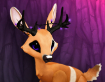 CAPRA INDIGO MALE PURPLE LIGHTS SIZE 3 FAWN LOG