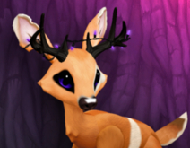 CAPRA INDIGO MALE PURPLE LIGHTS SIZE 3 FAWN LOG