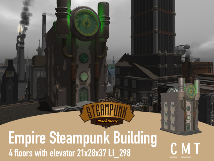 Steampunk Machinery - Empire Steampunk Building
