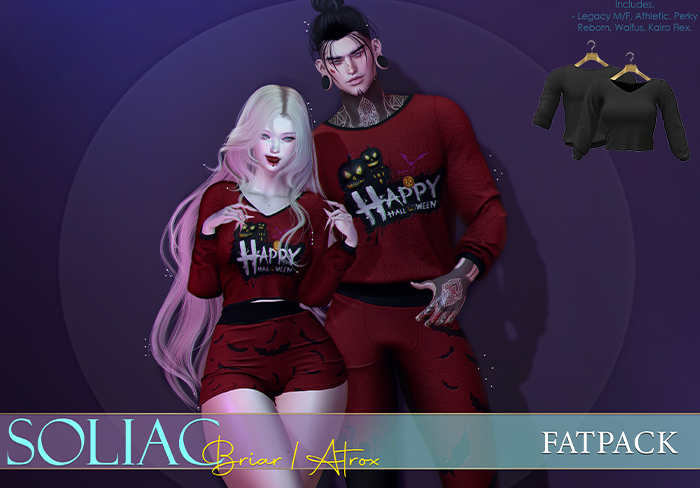 SOLIAC - Sweater Briar/Atrox - Black