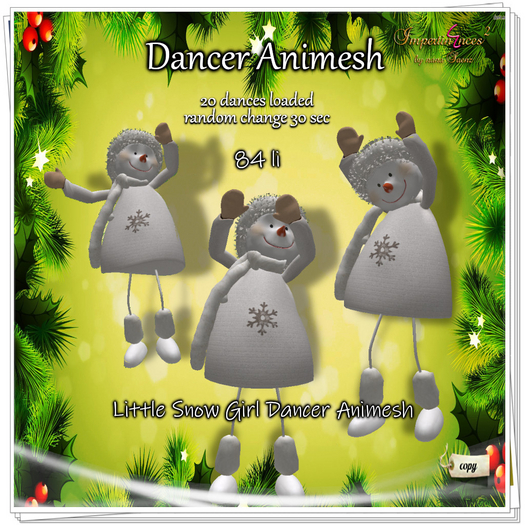 Little Snow Girl Dancer Animesh