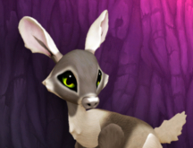 CARBS LIME MALE NO ANTLERS SIZE 4 FAWN LOG