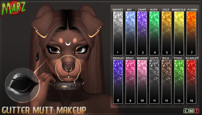 MARZ, Glitter Mutt Makeup
