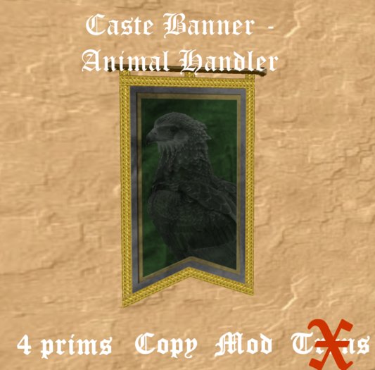 Caste Banner -  Animal Handlers