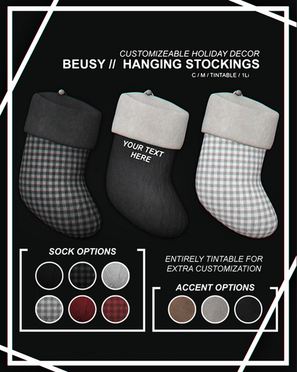 Beusy: Crimmus Stocking Decor / Fatpack