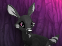 CHARKY BLUSHING FEMALE (PINK LIGHTS DNA) SIZE 0 FAWN LOG