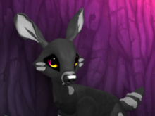 CHARKY GLISTEN FEMALE (WHITE LIGHTS DNA) SIZE 3 FAWN LOG