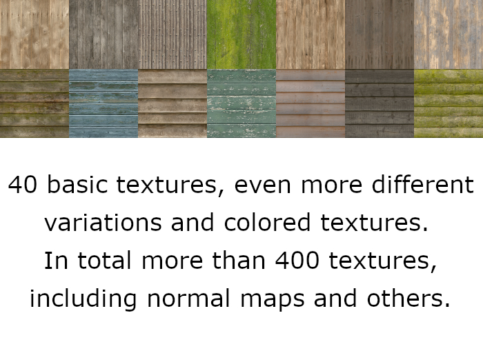 Wood (seamless textures)