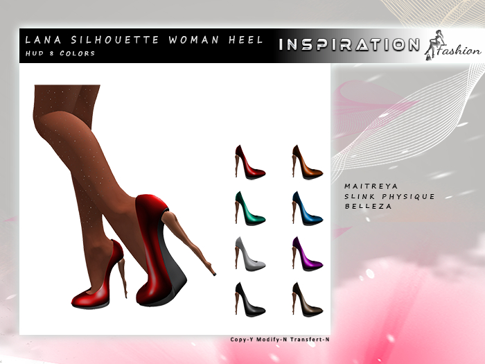 Lana Silhouette Woman Heel