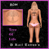 Tree of Life Back Tattoo – BOM