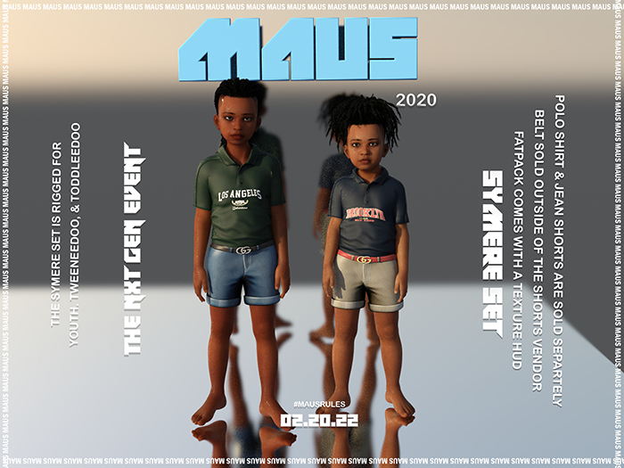 MAUS // Symere Jean Shorts - Fatpack - ADD