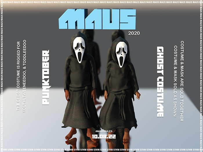 MAUS // The Ghost Costume & Mask - ADD