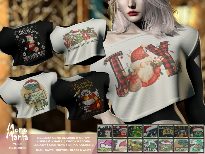 MONOMANIA - Yule Blouse