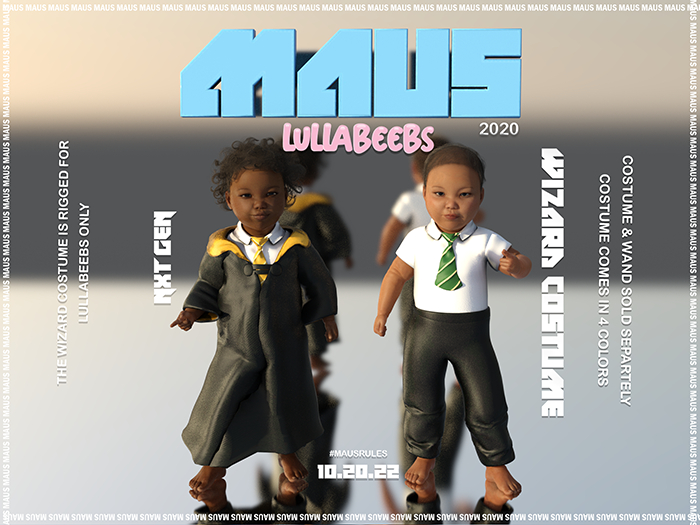 MAUS 4 LB // Wizard Costume - Megapack - ADD