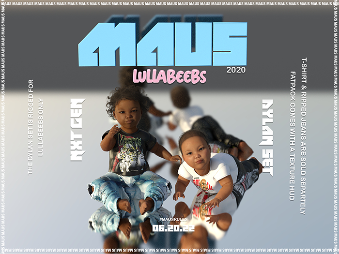MAUS 4 LB // Dylan T-Shirt - Fatpack - ADD