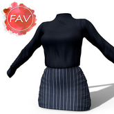 Flight Attendant Amethyst Dress KUPRA