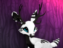 INKY BLUESPECK MALE ELK SIZE 1 FAWN LOG