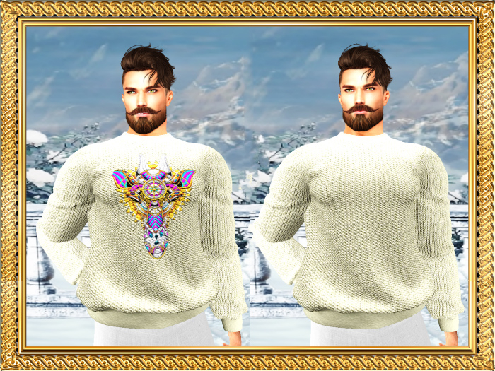RI-GIANNI SWEATER SET OF 2 CREAM