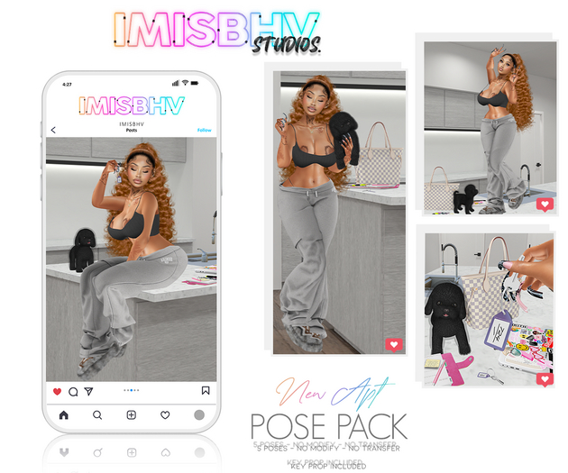 //IMISBHV// New Apt PosePack