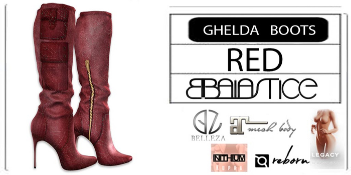 Baiastice_Ghelda Boots-Red