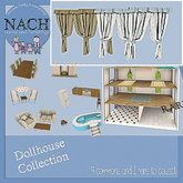 NACH Dollhouse Curtains Boxed