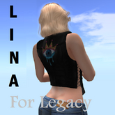 Lina Leather Biker Cuter Vest Legacy The Eye