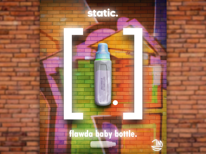 [static.] Flawda Baby Bottle