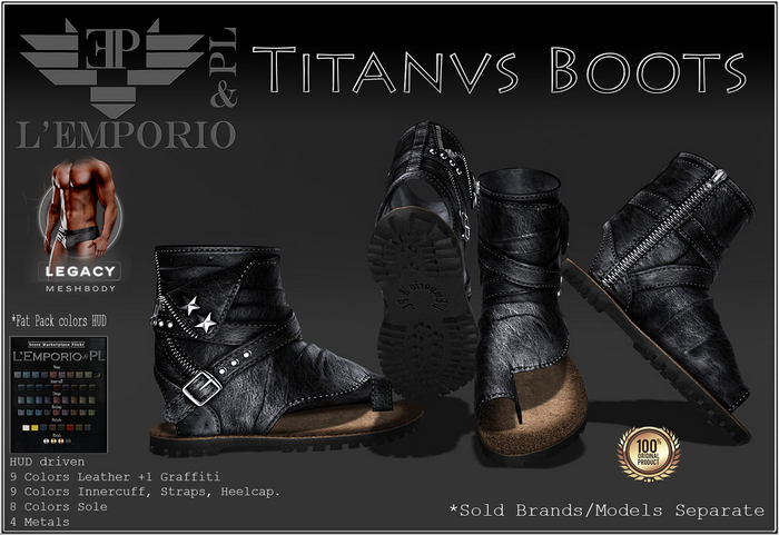L'Emporio&PL ::*Titanus Boots*::-Legacy Meshbody m./Athletic-
