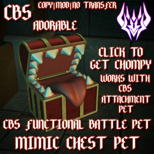 [Echelon] // Mimic Chest Pet