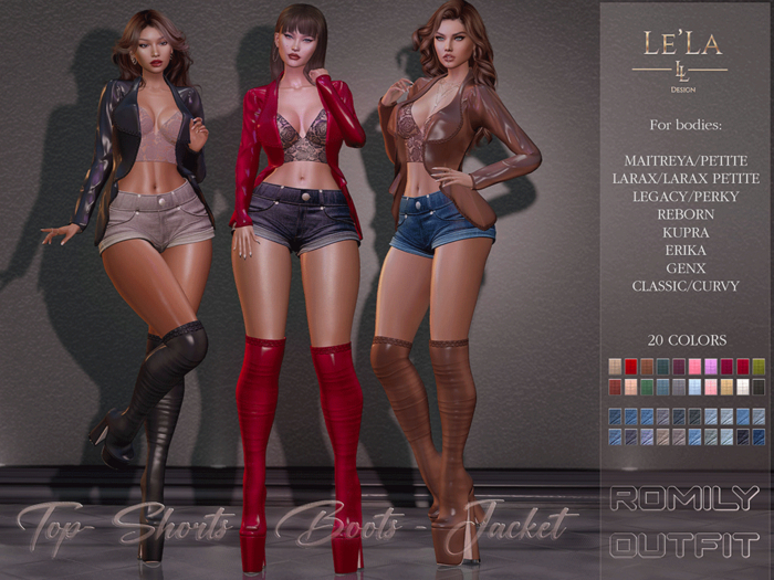 {Le'La} Romilly Outfit - LaraX Update