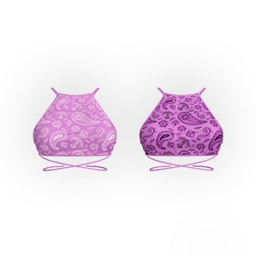 .pp. Bandana Halter / Lilac 