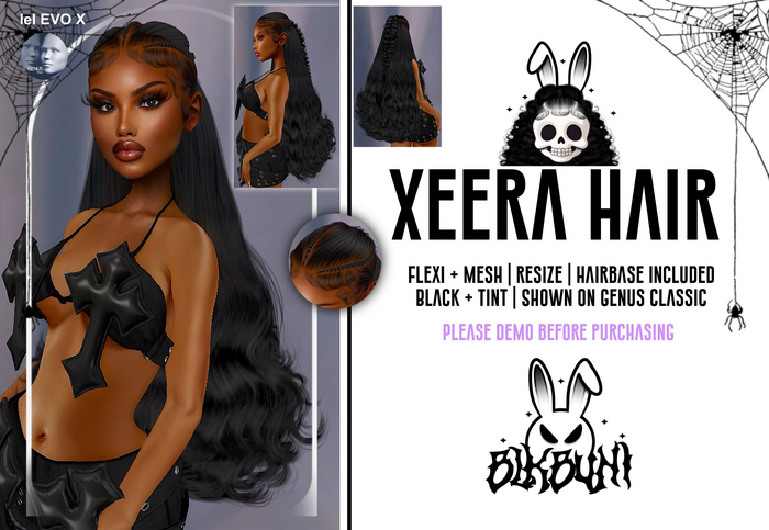 BLKBUNI: Xeera Hair [UNPACKER]