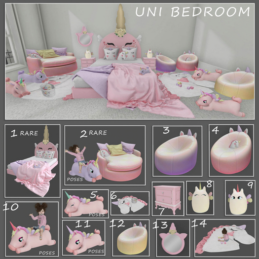 09 Bee Designs Uni Bedroom