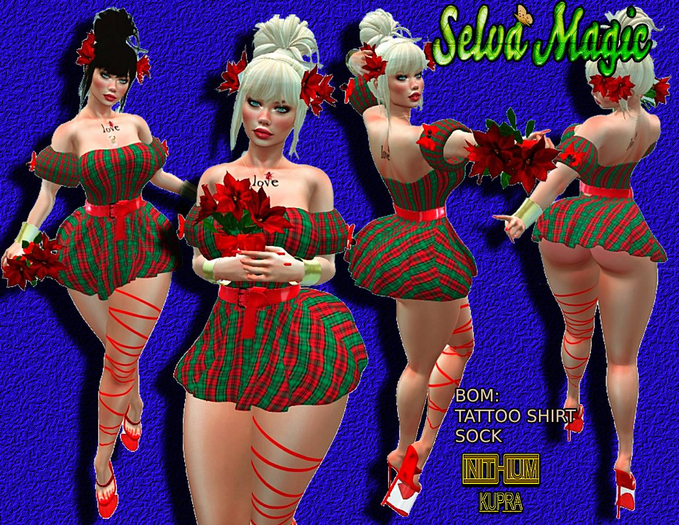 CHRISTMAS STYLE SET-Inithium Kupra-BIMBO-LOW-ORIGINAL