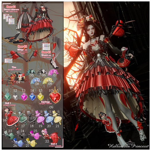 FenDuDu_Halloween Princess [LEGACY] - Complete Set