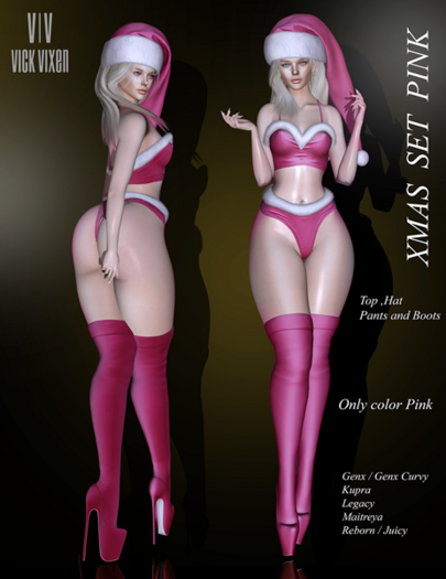 [VIV] XMAS SET PINK