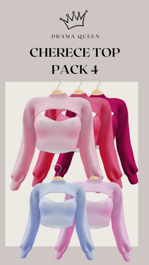 DRAMA QUEEN Cherece Top - Pack 4 (ADD)