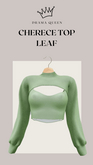 DRAMA QUEEN Cherece Top - Leaf (ADD)