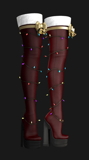 [The Forge] Santa Boots, Red