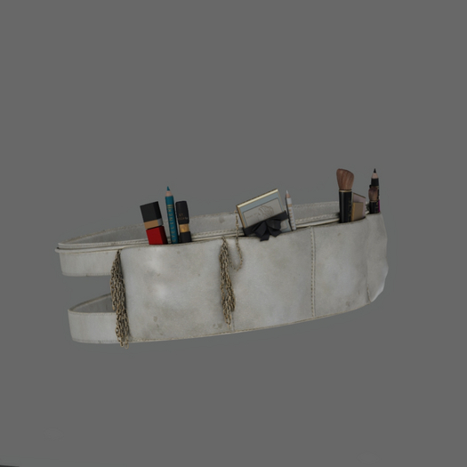 .ET. L'odeur du cuir Legstrap White