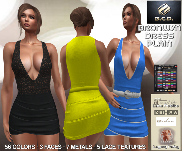 BCD Bronwyn Dress Plain