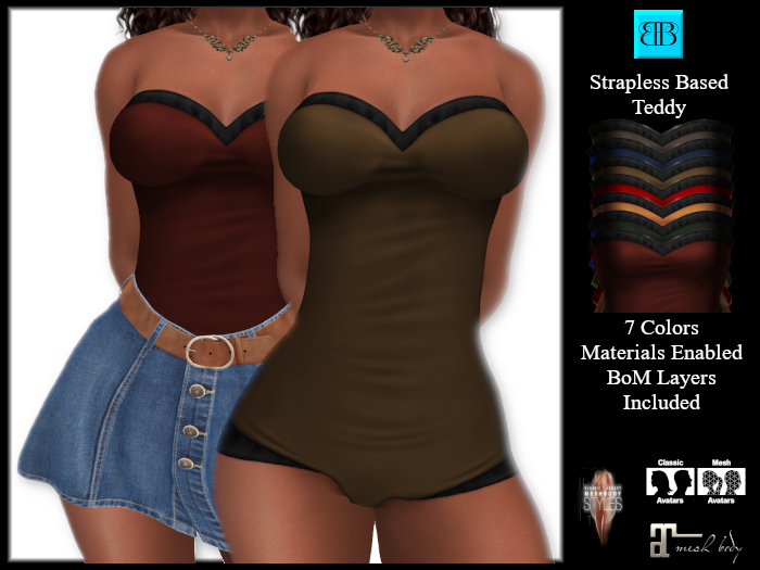 *BB* Based Teddy Pack Dark