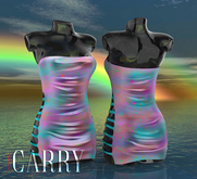 Watercolor Carry Dress Reborn