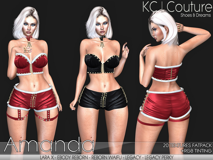 -KC- AMANDA SET / 20 TEXTURES FATPACK